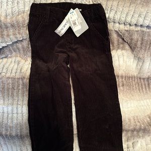 Koala kids, black corduroy pants. Size 4